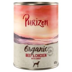 Purizon 6 X 200 G / 300 G / 400 G Zum Probierpreis 31 Purizon 6 X 200 G / 300 G / 400 G Zum Probierpreis -Angebote Hunde Moden Store 379596 pla purizon dog organic beef chicken 400g hs 01 1