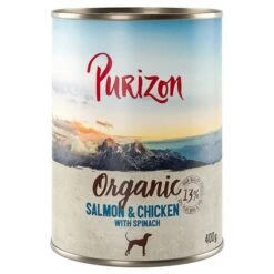 Purizon 6 X 200 G / 300 G / 400 G Zum Probierpreis 32 Purizon 6 X 200 G / 300 G / 400 G Zum Probierpreis -Angebote Hunde Moden Store 379597 pla purizon dog organic salmon chicken 400g hs 01 2