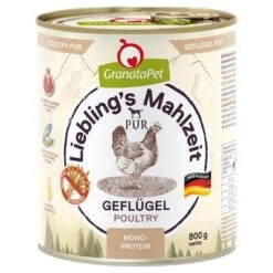 GranataPet Liebling's Mahlzeit 6 X 800 G -Angebote Hunde Moden Store 381801 pla granatapet lieblings mahlzeit geflugel 800g hs 01 9