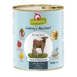 GranataPet Liebling's Mahlzeit Mixpaket 6 X 800 G -Angebote Hunde Moden Store 383711 pla granatapet kalb kaninchen 800g 5