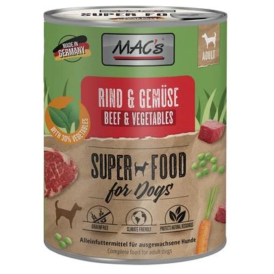 Sparpaket MAC's Nassfutter Für Hunde 24 X 800 G 2 Sparpaket MAC's Nassfutter Für Hunde 24 X 800 G – Bild 2