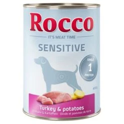 Rocco Sensitive 6 X 400 G -Angebote Hunde Moden Store 38667 pla rocco sensitive turkeypotatoes 400g hs 01 3