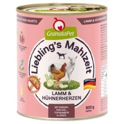 Sparpaket GranataPet Liebling's Mahlzeit 12 X 800 G -Angebote Hunde Moden Store 391599 pla granatapet lieblings mahlzeit lamm hs 01 0