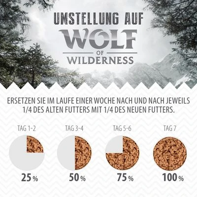 Wolf Of Wilderness Senior "Freiland-Fleisch" 6 X 400 G 7 Wolf Of Wilderness Senior "Freiland-Fleisch" 6 X 400 G – Bild 7
