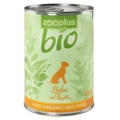 Sparpaket Zooplus Bio Adult 24 X 400 G -Angebote Hunde Moden Store 400g huhn 1000x1000 7