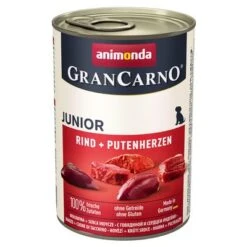 Sparpaket Animonda GranCarno Original 24 X 400 G -Angebote Hunde Moden Store 51195 pla animonda grancarno junior rinduputenherzen 400g 6 2