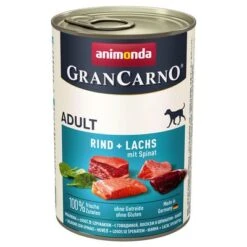 Sparpaket Animonda GranCarno Original 12 X 400 G -Angebote Hunde Moden Store 51232 pla animonda grancarno adult rindlachsspinat 400g 3