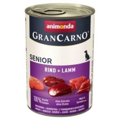 Sparpaket Animonda GranCarno Original 12 X 400 G -Angebote Hunde Moden Store 51243 pla animonda grancarno senior rindulamm 400g 4
