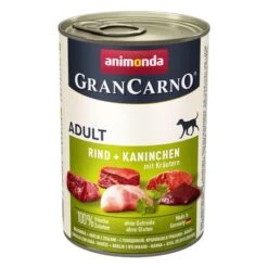 Sparpaket Animonda GranCarno Original 24 X 400 G -Angebote Hunde Moden Store 58168 pla animonda grancarno adult rindkaninchen 400g 1