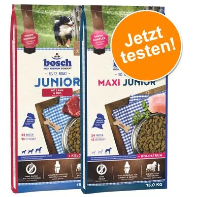 Bosch Junior Sparpaket: 2 X 15 Kg Im Gemischten Paket 1 Bosch Junior Sparpaket: 2 X 15 Kg Im Gemischten Paket