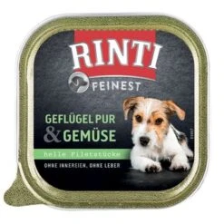 9 + 2 Gratis! 11 X 150 G RINTI Feinest Schälchen -Angebote Hunde Moden Store 60590 pla rinti feinest gefl gemuese 6 1