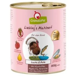 Sparpaket GranataPet Liebling's Mahlzeit 24 X 800 G -Angebote Hunde Moden Store 64605 pla granatapet liebling smahlzeit hund lachspute 800g 8