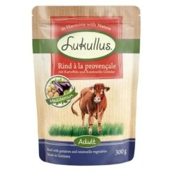 Lukullus Naturkost Adult Getreidefrei Frischebeutel 6 X 300 G