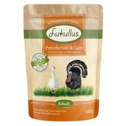 Sparpaket Lukullus Frischebeutel 48 X 300 G -Angebote Hunde Moden Store 68113 lukullus putenherzen gans 300 g 6