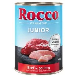 Sparpaket Rocco Junior 24 X 400 G 10 Sparpaket Rocco Junior 24 X 400 G -Angebote Hunde Moden Store 69195 pla rocco junior rind 400g hs 01 4