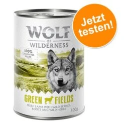 Wolf Of Wilderness Adult 6 X 400 G Zum Probierpreis!