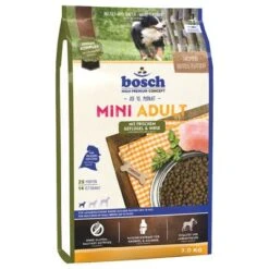 Aumüller Hunde-Fahrradkorb + 3 Kg Bosch Mini Adult Geflügel & Hirse Gratis! -Angebote Hunde Moden Store 70127 pla bosch miniadult g h 6