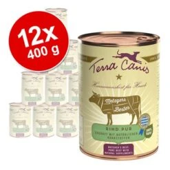 Sparpaket Terra Canis Metzgers Bestes 12 X 400 G