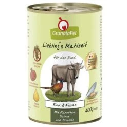 GranataPet Liebling's Mahlzeit Probierpaket 7 GranataPet Liebling's Mahlzeit Probierpaket -Angebote Hunde Moden Store 80205 pla lieblingsmahlzeit rindfasan 6x400g mix 3