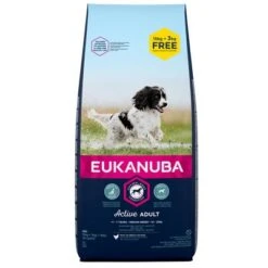 3 Kg Gratis! 18 Kg Eukanuba -Angebote Hunde Moden Store 81023 pla eukanuba activeadultmedium 15 3kg 1
