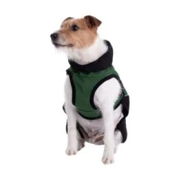 Softshell-Hundemantel -Angebote Hunde Moden Store 81640 softshell gruen russel fg 8819 7