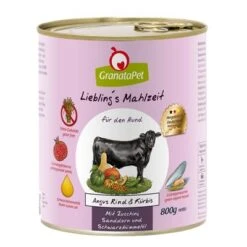 GranataPet Liebling's Mahlzeit 6 X 800 G -Angebote Hunde Moden Store 89124 pla granatapet lieblings mahlzeit 800g anguskuerbis 7 4