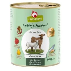 GranataPet Liebling's Mahlzeit Mixpaket 6 X 800 G -Angebote Hunde Moden Store 89126 pla granatapet kalb lamm 800g 1
