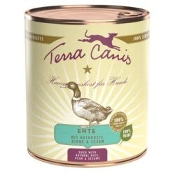 Sparpaket Terra Canis 12 X 800 G -Angebote Hunde Moden Store 98207 pla terracanis classic ente naturreis birne 0