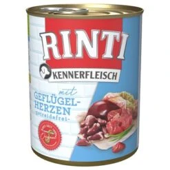 Sparpaket RINTI Kennerfleisch 12 X 800 G -Angebote Hunde Moden Store 98725 pla bilder rinti kennerfleisch gefluegelherzen 800g hs 01 1