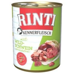 RINTI Kennerfleisch 6 X 800 G 24 RINTI Kennerfleisch 6 X 800 G -Angebote Hunde Moden Store 98726 pla bilder rinti kennerfleisch wildschwein 800g hs 01 3 1