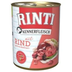 Sparpaket RINTI Kennerfleisch 24 X 800g 31 Sparpaket RINTI Kennerfleisch 24 X 800g -Angebote Hunde Moden Store 98830 pla bilder rinti kennerfleisch rind 800g hs 01 0 1