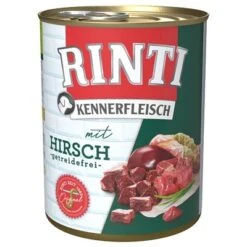 Sparpaket RINTI Kennerfleisch 12 X 800 G -Angebote Hunde Moden Store 98832 pla bilder rinti kennerfleisch hirsch 800g hs 01 2