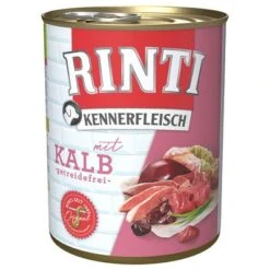 6 X 800 G RINTI Kennerfleisch Zum Sonderpreis! -Angebote Hunde Moden Store 98833 pla bilder rinti kennerfleisch kalb 800g hs 01 3