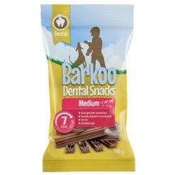 112 Dental Snacks Von Barkoo Zum Sonderpreis -Angebote Hunde Moden Store barkoo dental medium 180g 1000x1000 4