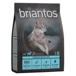 Probierpaket: Briantos Getreidefrei 2 X 1 Kg -Angebote Hunde Moden Store briantos hund adult salmon 1kg 1000x1000 3