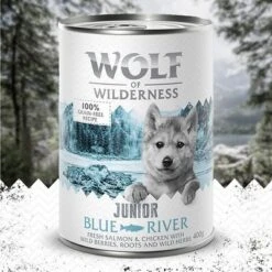 Little Wolf Of Wilderness Junior 6 X 400 G - Duo-Protein