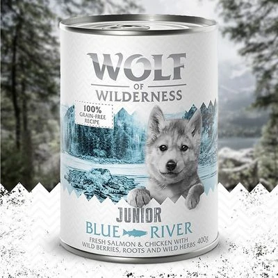 Little Wolf Of Wilderness Junior 6 X 400 G - Duo-Protein 1 Little Wolf Of Wilderness Junior 6 X 400 G - Duo-Protein