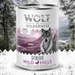 Wolf Of Wilderness Senior 6 X 400 G