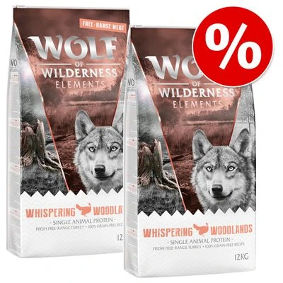 2 X 12 Kg Wolf Of Wilderness Trockenfutter (Monoprotein) Mit Freiland-Fleisch 1 2 X 12 Kg Wolf Of Wilderness Trockenfutter (Monoprotein) Mit Freiland-Fleisch