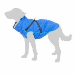TIAKI Hundemantel Mit Geschirr Arkon, Blauneu