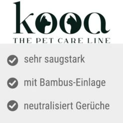 Kooa Trainingsunterlage Mit Bambus Für Hundewelpen -Angebote Hunde Moden Store kooa trainingsunterlage mit bambus f r hundewelpen 1