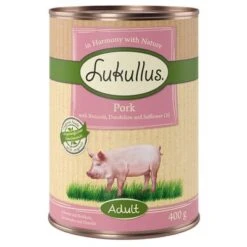 Lukullus Naturkost Adult Getreidefrei 6 X 400 G -Angebote Hunde Moden Store lk 400g landguth adult pork 1000x1000 2