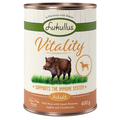 Lukullus Vitality Immunsystem: Wildschwein (getreidefrei)neu 1 Lukullus Vitality Immunsystem: Wildschwein (getreidefrei)neu