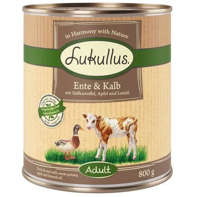 Lukullus Naturkost Adult Getreidefrei 6 X 800 G 4 Lukullus Naturkost Adult Getreidefrei 6 X 800 G – Bild 4