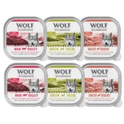 Wolf Of Wilderness Adult 6 X 300 G Schale - Single Protein -Angebote Hunde Moden Store new mixpack schale 4