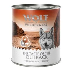 Sparpaket Wolf Of Wilderness "The Taste Of" 24 X 800 G 20 Sparpaket Wolf Of Wilderness "The Taste Of" 24 X 800 G -Angebote Hunde Moden Store outback 800g 1000x1000 3