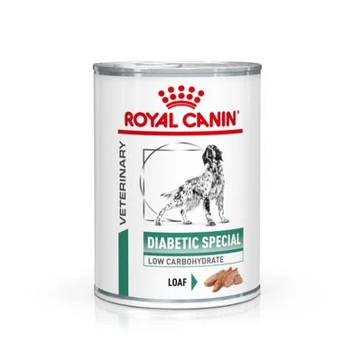 Royal Canin Veterinary Canine Diabetic Special Low Carbohydrate Mousse 1 Royal Canin Veterinary Canine Diabetic Special Low Carbohydrate Mousse