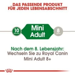 Royal Canin Mini Adult -Angebote Hunde Moden Store rc shn adultmini cv eretailkit 1 de de 8