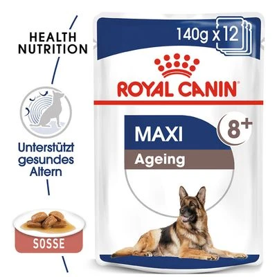 Royal Canin Maxi Ageing 8+ In Soße 1 Royal Canin Maxi Ageing 8+ In Soße