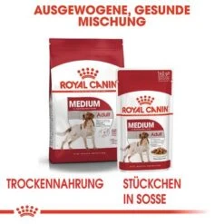 Royal Canin Medium Adult In Soße -Angebote Hunde Moden Store rc shn wet mediumadult cv eretailkit 4 de de 8
